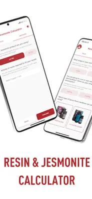 Resin Calculator android App screenshot 0